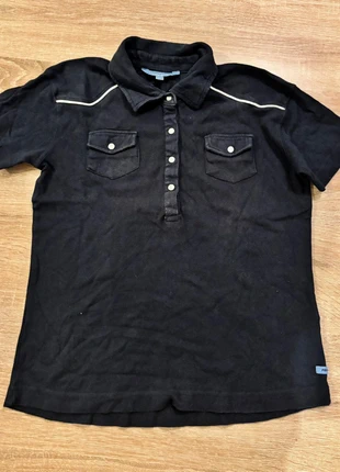 Polo noir Point Zero – taille XL (enfant/ado), brand: Point Zero, condition: Good, size: XL, €1.00, €1.75 includes Buyer Protection