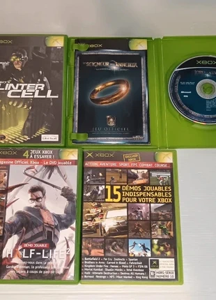 Lot de 3 jeux xbox original + 3 démos, zustand: Zufriedenstellend, 15,00 €, 16,45 € inklusive Vinted-Käuferschutz