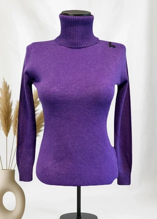 Pull col roulé laine et cachemire violet taille L, marca: Belle Femme, estado: Muy bueno, tamaño: L / 40 / 12, 22,00 €, 23,80 € Protección al comprador Pro incluida