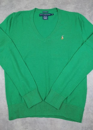 Pull col V vert logo brodé premium Marque Ralph lauren sport Taille L, brand: Ralph Lauren Sport, condition: Very good, size: L, €30.00, €32.20 includes Buyer Protection Pro
