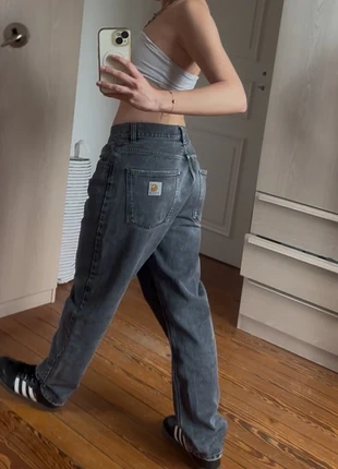 Jean carhartt gris noir large oversize, brand: Carhartt, condizioni: Ottime, taglia: M / IT 42 / EU 38, €40.00, €42.70 include la Protezione acquisti