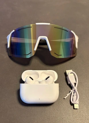 Écouteurs Bluetooth sans fil + lunettes de sport - Uv400 - Running Ski VTT Crossfit, brand: Amazon, condition: New with tags, €9.99, €11.19 includes Buyer Protection