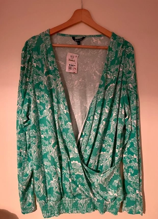 Blouse, merk: MS Mode, staat: Nieuw met prijskaartje, maat: XXXL / 46 / 18, € 10,00, € 11,20 inclusief Kopersbescherming