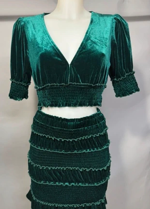 Ensemble en velours - Mable - taille S 🍀, merk: Mable, staat: Nieuw zonder prijskaartje, maat: S / 36 / 8, € 17,00, € 18,55 inclusief Kopersbescherming Pro