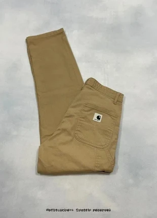 Jean Carhartt wip Beige W’ Pierce Pant 100% coton Jean Droit Knee pant Boyfriend - S w27 /2804V, marke: Carhartt, zustand: Gut, größe: S / 36 / 8, 44,90 €, 47,85 € beinhaltet Vinted-Käuferschutz Pro