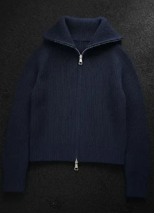 Pull Zippé Bleu Col Montant Épais - Double Curseur Oversize - Taille M, brand: Vintage Dressing, condition: Very good, size: M / 38 / 10, €72.90, €77.25 includes Buyer Protection