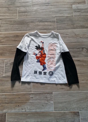 Tee-shirt manche longue, marque: Dragon Ball, état: Bon état, taille: 8 ans / 128 cm, 3,00 €, 3,85 € Protection acheteurs incluse