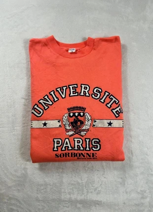 Pull sweat col rond universitaire Paris Sorbonne Energy - Taille M Homme - Orange corail logo blanc, marque: Energy, état: Très bon état, taille: M, 3,00 €, 3,85 € Protection acheteurs incluse