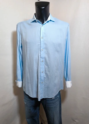 Camicia da uomo Hugo Boss taglia L., marque: Hugo Boss, état: Très bon état, taille: L, 14,00 €, 15,40 € Protection acheteurs incluse