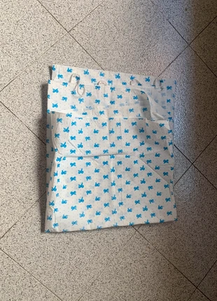 Tenda doccia bianca con fiocchi azzurri nuova, marque: Tenda, état: Neuf sans étiquette, 2,00 €, 2,80 € Protection acheteurs incluse