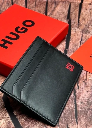 Hugo Boss Tibby Cardcase Genuine Leather Slim Card Holder Wallet, brand: Hugo Boss, condition: New with tags, £12.99, £14.34 includes Buyer Protection