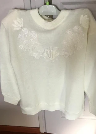 Pull blanc4/XL/48/20, zustand: Sehr gut, größe: 6XL / 52 / 24, 2,00 €, 2,80 € inklusive Vinted-Käuferschutz