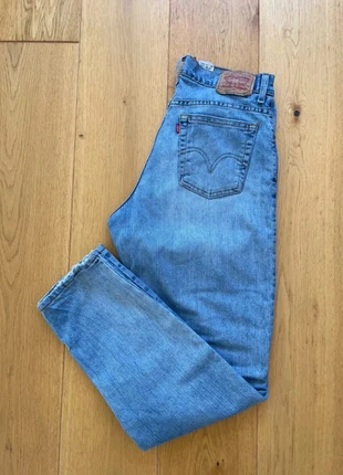 Jean Lévis 550 Classic Relaxed stretch bleu clair W28 - Taille haute coupe droite, marke: Levi's, zustand: Gut, größe: M / 38 / 10, 17,00 €, 18,55 € beinhaltet Vinted-Käuferschutz Pro