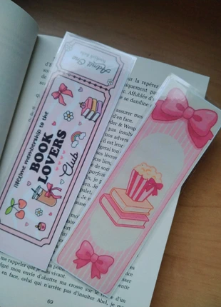 2 marques pages rose girly, zustand: Neu, 1,00 €, 1,75 € inklusive Vinted-Käuferschutz