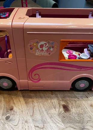 Barbie motorhome met toebehoren, merk: Barbie, staat: Veelgebruikt, maat: 8 jaar / 128 cm, € 20,00, € 21,70 inclusief Kopersbescherming