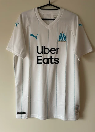 Olympique Marseille OM Puma Voetbalshirt Maat M Wit 19/20 Home, merk: Puma, staat: Heel goed, maat: M, € 30,00, € 32,20 inclusief Kopersbescherming Pro