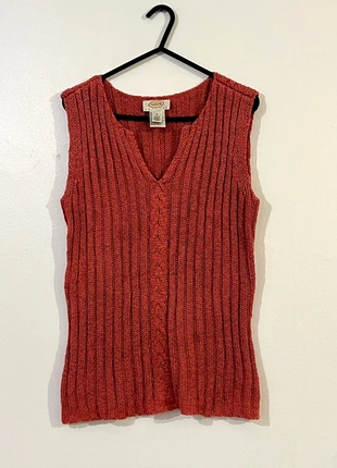 Vintage talbots 90's Ribbed Knit Salmon coral jumper top Petites Small, brand: Talbots, condition: Very good, size: S / UK 8-10, £5.00, £5.95 includes Buyer Protection