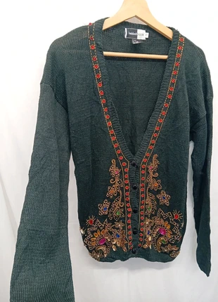 Stunning Beaded & Embroidered Cardigan – Beldoch Popper – Size S, brand: beldoch popper, condition: Good, size: S / UK 8-10, £18.99, £20.64 includes Buyer Protection