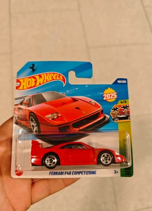 Hot wheels Ferrari F40 competizione, brand: Hot Wheels, condizioni: Nuovo con cartellino, taglia: Taglia unica, €4.99, €5.94 include la Protezione acquisti