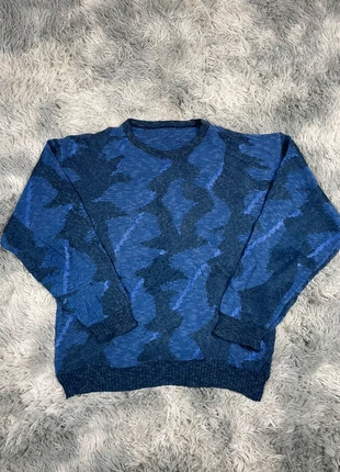 Pull D’hiver Vintage 90s M/M Homme Bleu /Marine, marque: aucune, état: Très bon état, taille: M, 13,40 €, 14,77 € Protection acheteurs incluse