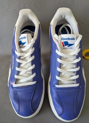 Baskets reebok royal flag violet blanc femme 38 sneakers rétro, brand: Reebok, condition: Good, size: 38, €28.00, €30.10 includes Buyer Protection Pro