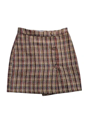 Magnifique mini-jupe type Ecossais en laine, marque: MINIMUM, état: Neuf sans étiquette, taille: XS / 34 / 6, 14,90 €, 16,35 € Protection acheteurs incluse