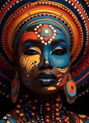 Affiche Ethnique Chic, merk: aucune, staat: Nieuw met prijskaartje, € 10,00, € 11,20 inclusief Kopersbescherming