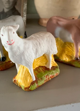 Santons crèche Noël vintage, brand: Noël, condizioni: Buone, €12.00, €13.30 include la Protezione acquisti