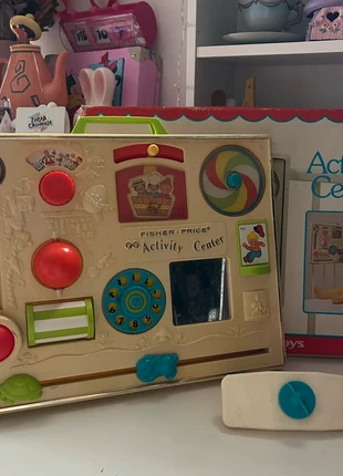 Tableau d'éveil activity center fisher price vintage, brand: Fisher Price, condition: Good, size: Preemie, up to 44cm, €25.00, €26.95 includes Buyer Protection Pro
