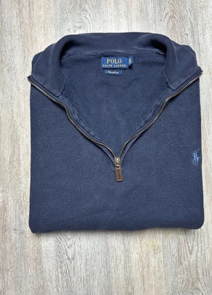 Pull 1/4 zip Ralph Lauren couleur bleu logo bleu taille XXL en très bon état, brand: Ralph Lauren, condizioni: Ottime, taglia: XXL, €40.00, €42.70 include la Protezione acquisti Pro