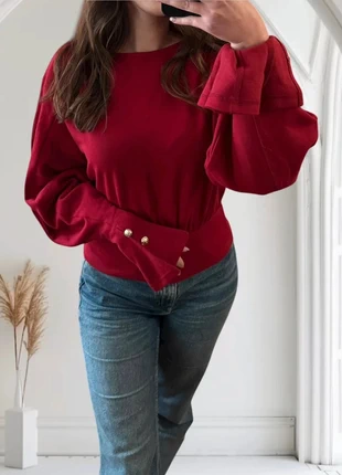 Dernier prix - Pull Commense d’hiver burgundy, marke: Commense, zustand: Neu, mit Etikett, größe: M / 38 / 10, 25,00 €, 26,95 € inklusive Vinted-Käuferschutz