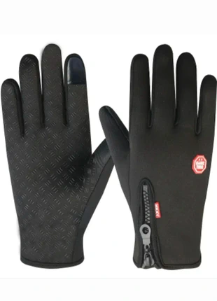 Men's Thermal Cycling Gloves with Full Zipper Closure, brand: KSH, condition: New with tags, size: M, £3.40, £4.27 includes Buyer Protection