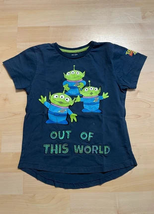 T-shirt Toy Story Alien - bleu marine - Taille Enfant 4-5 ans, brand: Disney × Pixar, condition: Satisfactory, size: 6 years / 116 cm, €2.50, €3.33 includes Buyer Protection