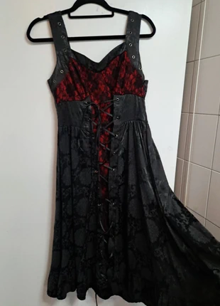 Hearts & Roses gothic dress, merk: Hearts & Roses, staat: Heel goed, maat: L / 40 / 12, € 50,00, € 53,20 inclusief Kopersbescherming