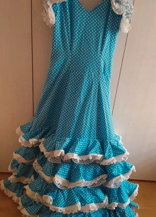 Vestido de #Flamenca, merk: Flamenca, staat: Goed, maat: 12 jaar / 152 cm, € 58,00, € 61,60 inclusief Kopersbescherming