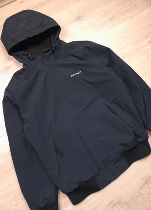 Veste Carhartt WIP imperméable avec rembourrage avec capuche Hooded Sail Jacket - Taille S - Noir, marque: Carhartt WIP, état: Très bon état, taille: S, 120,00 €, 126,70 € Protection acheteurs incluse