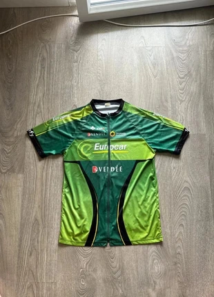 Maillot vélo vintage Europcar Vendée LG Somfy, état: Bon état, taille: L, 29,99 €, 32,19 € Protection acheteurs incluse