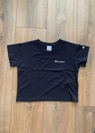 Champion Black Top T-Shirt 00s Y2K Streetwear Aesthetic, marque: Champion, état: Neuf sans étiquette, taille: XS / 34 / 6, 3,50 €, 4,38 € Protection acheteurs incluse