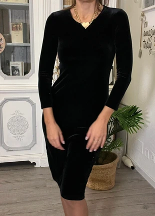 Tubino in Velluto Nero MyMichelle – Elegante, Rivestito Internamente, brand: my michelle, condizioni: Ottime, taglia: XS / IT 38 / EU 34, €21.00, €22.75 include la Protezione acquisti