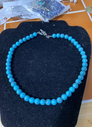 Turqoise stone necklace boho chic/ vintage, brand: Boho Chic, condition: New without tags, £4.99, £5.94 includes Buyer Protection