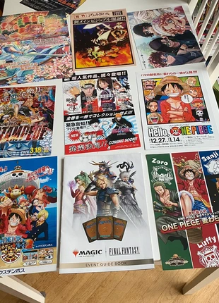 Affiche japonaise One piece, Naruto , black clover , final fantasy, brand: Goodies, condition: Very good, size: One size, €8.00, €9.10 includes Buyer Protection