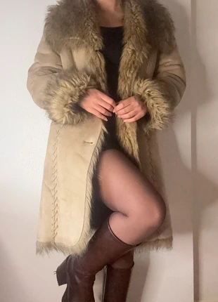 Manteau afghan vintage en fausse fourrure style pennylane, marque: Top Vintage, état: Très bon état, taille: L / 40 / 12, 89,00 €, 94,15 € Protection acheteurs (Pro) incluse