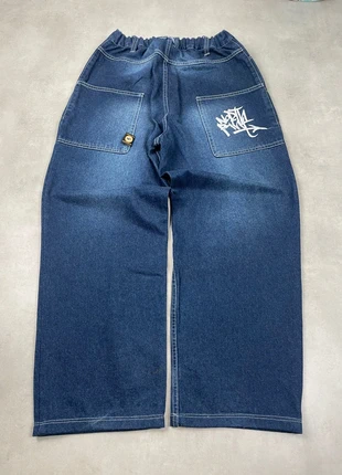 Jeans baggy pantalon large broek bleu marine délavé North point JNCO vintage dressing Y2K fashion, brand: JNCO, condition: Very good, size: L, €52.90, €56.25 includes Buyer Protection