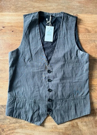 Gilet de costume Jules taille L gris foncée, neuf avec étiquette, marke: Jules, zustand: Neu, mit Etikett, größe: L, 12,00 €, 13,30 € inklusive Vinted-Käuferschutz