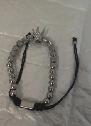 Silver Crown Charm Bracelet, brand: Silver, condition: New with tags, £5.99, £6.99 includes Buyer Protection