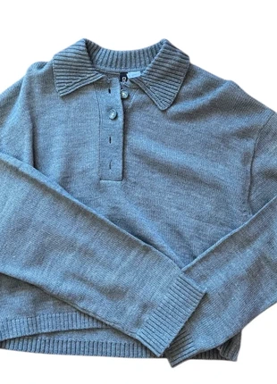 Maglione grigio con bottoni, marque: H&M, état: Très bon état, taille: S / 36 / 8, 8,00 €, 9,10 € Protection acheteurs incluse