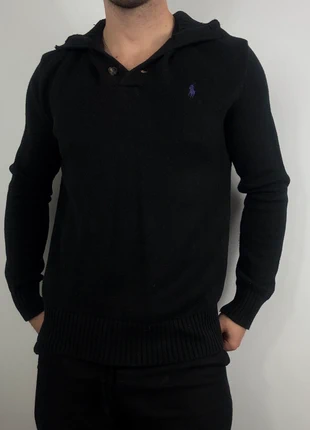 Pull noir camionneur |Ralph Lauren (Taille M), brand: Ralph Lauren, condition: Very good, size: M, €45.00, €47.95 includes Buyer Protection