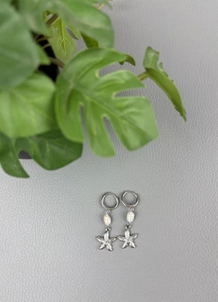 Boucle d'oreille étoile de mer Argenté acier inoxydable, brand: sans marque, condition: New without tags, €15.00, €16.45 includes Buyer Protection Pro