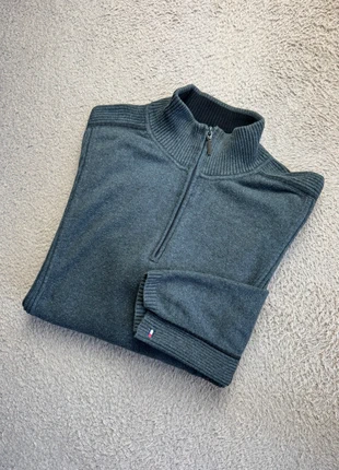 Pull Half Zip Tommy Hilfiger Gris Taille 3XL Femme, marque: Tommy Hilfiger, état: Très bon état, taille: XXXL / 46 / 18, 22,00 €, 23,80 € Protection acheteurs (Pro) incluse
