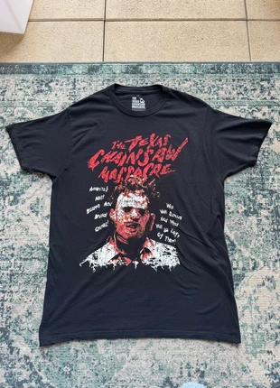 T-shirt The Texas Chainsaw Massacre – Horreur – Noir – Officiel, marque: Texas, état: Très bon état, taille: L, 18,00 €, 19,60 € Protection acheteurs incluse